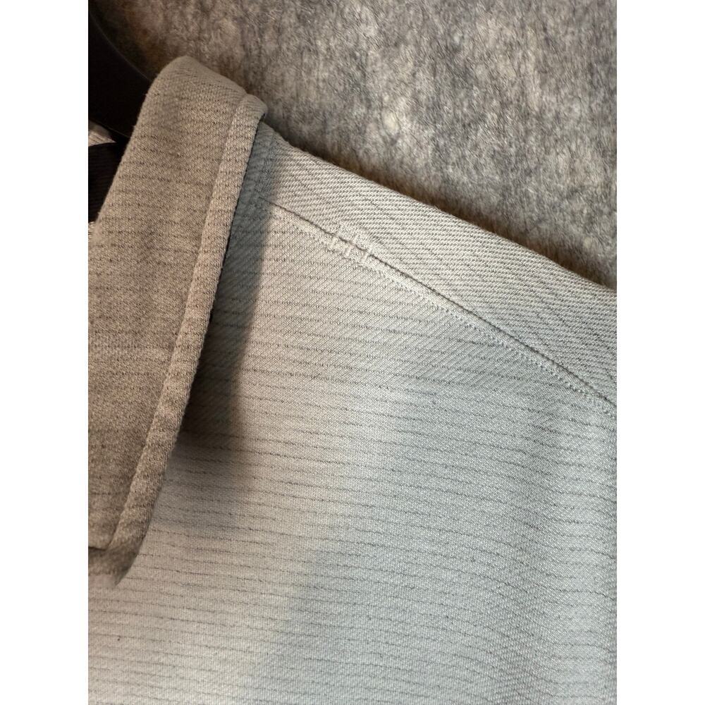 Lululemon Mens Gray Striped XL Performance Polo Stretch Comfort Golf Preppy - Picture 2 of 7